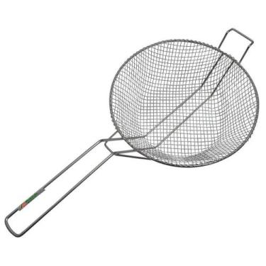 Imagem de Cesto Para Fritura Fritadeira Peneira Reforçado N 26 Cm - Alemtex