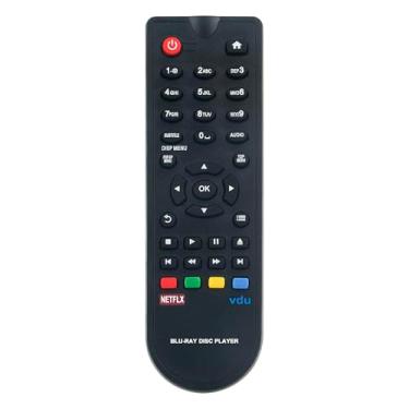 Imagem de AULCMEET Controle remoto substituído compatível com Philips BLU-RAY DISC Player BDP2100K BDP2180 BDP2180K BDP2180X BDP3400 BDP3480 BDP2700 BDP2900 BDP3280 BDP3100 BDP3080 BDP2111 00 com rede Chaves de