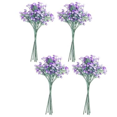 Imagem de ABAJI Babys Breath Flores Artificiais Gypsophila Flores de Toque Real para Festa de Casamento, Decoração de Jardim
