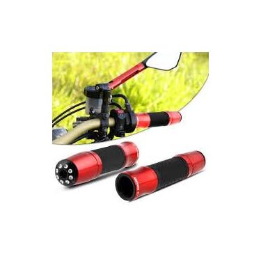 Imagem de Manopla Punho Esportiva c/Peso Moto (VERMELHO)