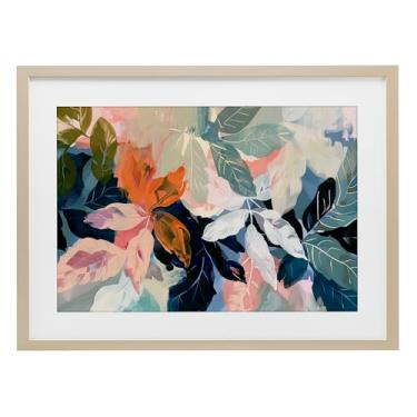 Imagem de Stupell Industries Impressão emoldurada Tropical Oasis Dream Birch sob vidro por Elara Yasna, 14 x 20