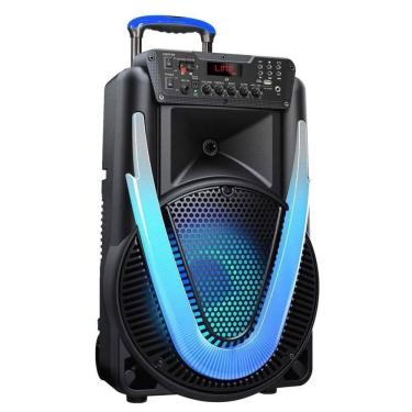 Imagem de Caixa Amplificada Sunny 2 800W Bivolt 15 Polegadas Bluetooth FM USB SD P10 Multilaser