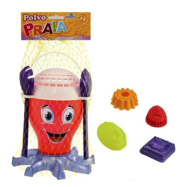Imagem de Brinque Infantil Polvo Balde Praia Barato na Brinquedo Criança - Adijo