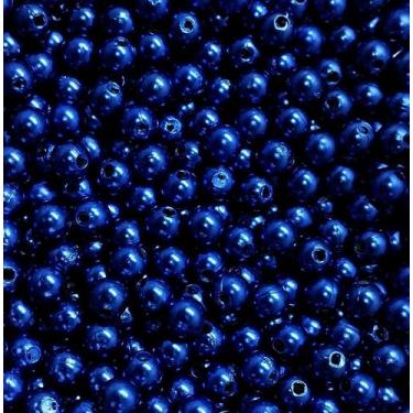 Imagem de PÉROLA DE ABS LISA Nº 06 20G PEROLA 6 MM - LADEIRA BIJUTERIAS, AZUL BI
