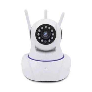 Imagem de Câmera Ip 3 Antenas Onvif Wifi Wireless Yoosee Visão Noturna Segurança