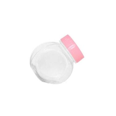 Imagem de 100 Mini Baleiro Bolinha Com Tampa Plástica Rosa - Blook, plastico, Mi