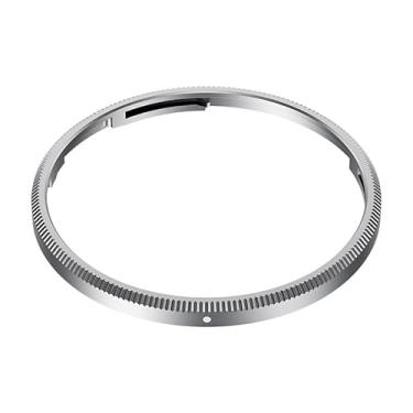 Imagem de JJC Acessórios de tampa de anel de decoração de lente Ricoh GR IIIx GRIIIx GR3x substitui a tampa do anel Ricoh GN-2 - prata