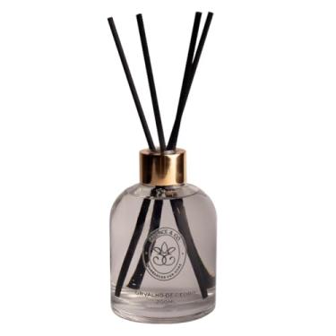 Imagem de Difusor de Ambiente Aromatizador 200ml - Essence & Co. Para Cozinha, Sala E Banheiros (Orvalho de Cedro)