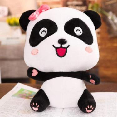 Imagem de Adorável bebê ônibus panda brinquedo de pelúcia bicho de pelúcia bonec
