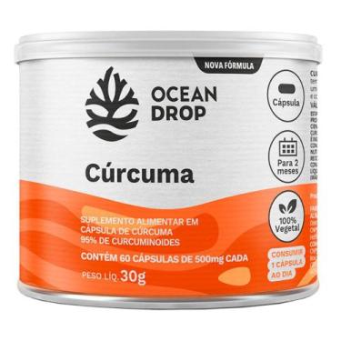 Imagem de Curcuma 60 Cápsulas - Ocean Drop