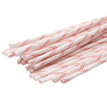 Imagem de Manga De Fibra De Vidro Trançada - 10M Revestida Com Cera Amarela, Resistente A Altas Temperaturas De 105°C, 1500V, Tubo De Isolamento Flexível Para Fios (1-20 Mm)(3mm)