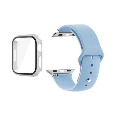 Imagem de Protetores De Tela Para Pulseira De Apple Watch, Estojo De Vidro Para 