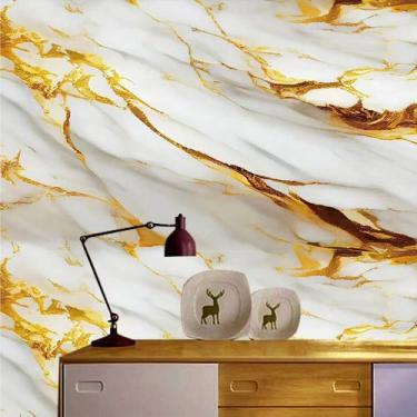 Imagem de Adesivos De Mármore À Prova d'Água E Removíveis Para Banheiro E Cozinh