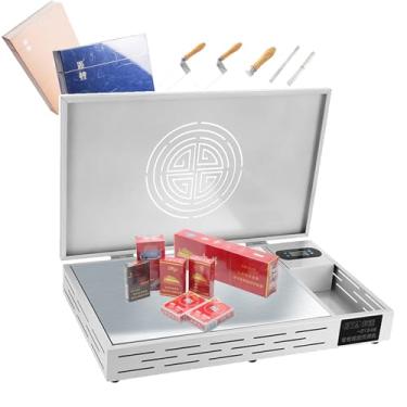 Imagem de MáQuina Manual De Sobreembalagem De Celofane De 1200 W 300 * 400 Mm, MáQuina Manual De Sobreembalagem Com Temperatura AjustáVel, Filme Selador TéRmico De Pvc, Visor Lcd, Temperatura AjustáVel