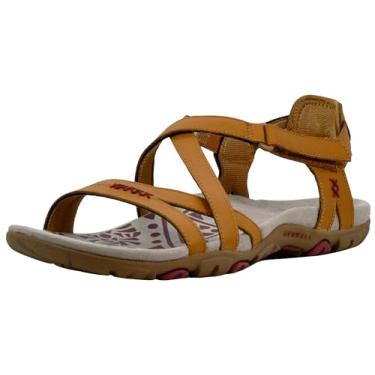 Imagem de Merrell Sandálias femininas, Açúcar mascavo/romã, 38