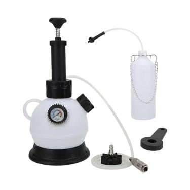 Imagem de MotiveTech Kit de bomba de vácuo para sangria de freio 2L, ferramenta para troca de óleo, para uma pessoa, serve na maioria dos reservatórios de cilindros de