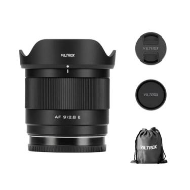 Imagem de VILTROX Lente AF 9 mm F2.8 APS-C para Sony E-Mount, lente Prime de foco automático ultra grande angular para câmeras Sony E-Mount a9 a7RIV a7IV a7RIII a7SIII a7II a7C ZV-E10II ZV-E10 a6700
