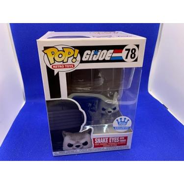 Imagem de Funko Pop! Retro Toys G.I. Joe Snake Eyes with Timber #78 Funko Shop Exclusive