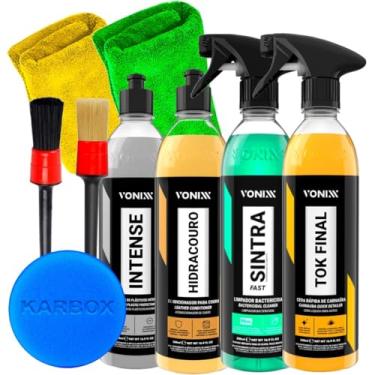 Imagem de Kit Tok Final 500ml Voixx Hidracouro 500ml Vonixx Sintra Fast 500ml Vonixx Intense 500ml Vonixx e Acessórios Karbox