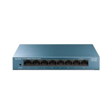 Imagem de Switch 08 Portas Tp-link Ls108g Gigabit 10-100-1000mbps