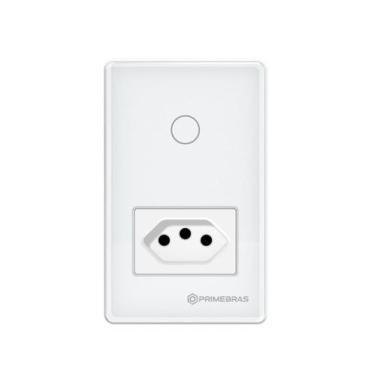 Imagem de Interruptor Inteligente 1 Canal c/tomada (TP1011B) - PRIMEBRAS