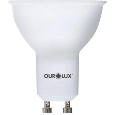 Imagem de Lâmpada Superled Gu10 4 Watts Bivolt 6500k - 20072 - Ourolux Lâmpada Superled Gu10 4w Bivolts 6500k - 20072 - Ourolux