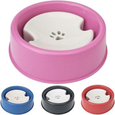 Imagem de Bebedouro Pelos Longos Cachorros Cães Plástico Não Molha Pelo Seco 800