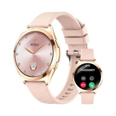 Imagem de Relógio Inteligente De Luxo Feminino Com Tela Sensível Ao Toque Comple