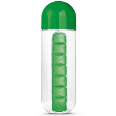 Imagem de Squeeze 600ml com Porta Comprimidos TopGet-Unissex