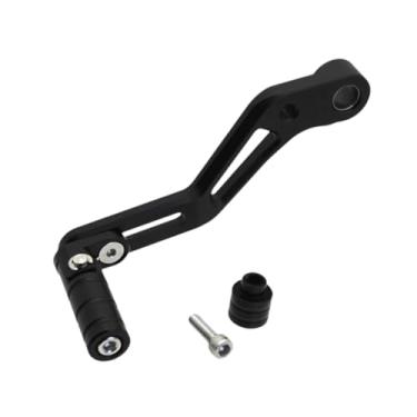 Imagem de Baoblaze Pedal de alavanca de câmbio para motocicleta, acessórios para motocicleta, fácil de instalar, liga de alumínio dobrável e resistente, para Tiger Sport, Preto
