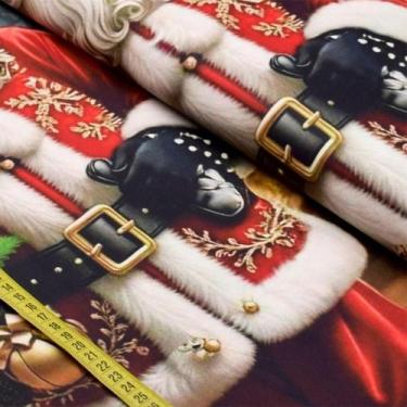 Imagem de Tecido Tricoline Avental Natal : Cor Avental Noel (0,75x1,50) - CÍRCUL