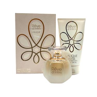 Imagem de Perfume Lalique Reve D`Infini Eau de Parfum 50 ml com loção corporal 150 mL