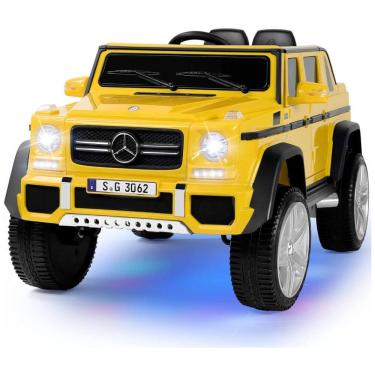 Imagem de Carro Elétrico Infantil a Bateria com Controle Remoto de 2,4 GHz, 2 Motores, 3 Velocida...