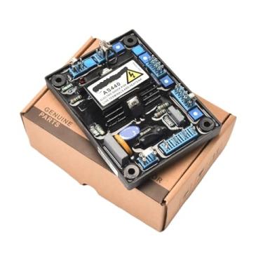 Imagem de 1 peça AS440 AVR regulador de tensão automático universal diesel sem escovas estabilizador peças eletrônicas (capacitor vermelho AS440)