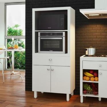 Imagem de Armário Multiuso para Forno e Microondas 2 Portas 1 Gav Multimóveis CR
