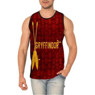 Imagem de Camiseta Regata Harry Potter Gryffindor Full Print Ref:399 - smoke, Pr