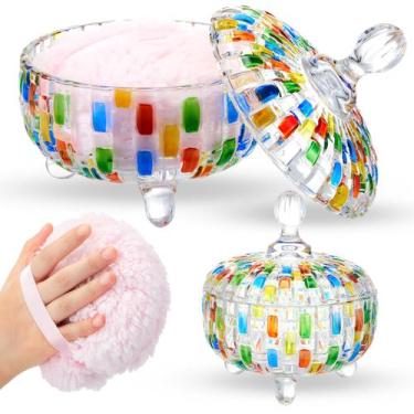 Imagem de Dusting Powder Puff and Container Tioncy para mulheres