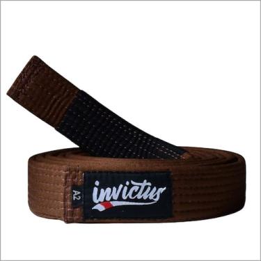 Imagem de Faixa Jiu Jitsu Invictus Marrom, A2