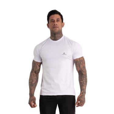 Imagem de Camisa Térmica Masculina Com Proteção UV Ideal Para Treino Academia E Atividades Ao Ar Livre Fitness-Masculino