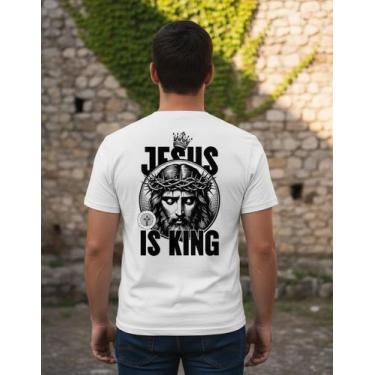 Imagem de Camiseta Masculina Evangélica Religião Fé Gospel Cristã - Deus Religio