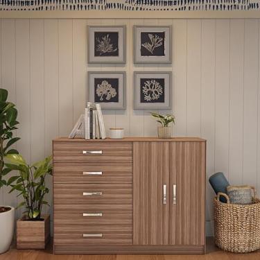 Imagem de Cômoda Patrício 2 Portas 5 Gavetas Demolição