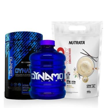 Imagem de Kit Dynatron Extreme 630G + W100 Whey Refil 900 G + Galão - Dynamo Lab