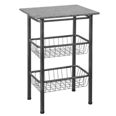 Imagem de Fruteira Para Microondas Com Pedra Granito 3011 Thais Preto