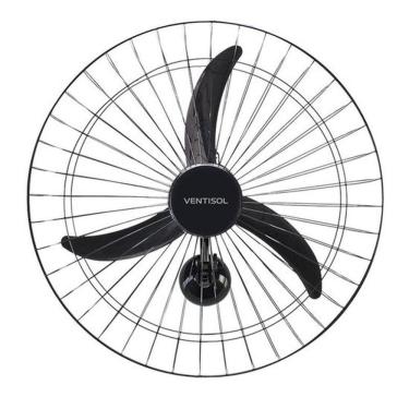 Imagem de Ventilador De Parede Ventisol New Premium 60cm Preto 127v