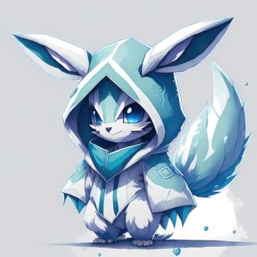 Imagem de Adesivo de Parede Infantil Kaivraon Monstros Fofinhos Estilo Anime festa quarto 30x30cm