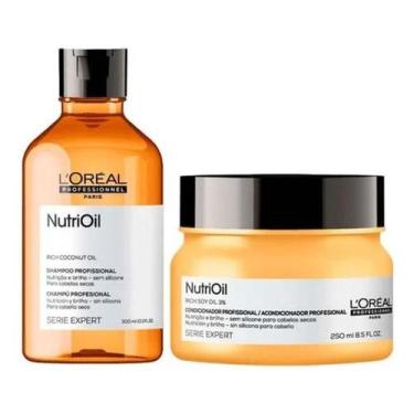 Imagem de Kit L'Oréal NutriOil Shampoo 300ml + Máscara 250g