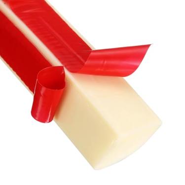 Imagem de HARFINGTON Acabamento de parede de molde redondo flexível 1,8 cm x 2,2 cm x 609,6 cm Tira de acabamento moldada com borda de borracha dobrável para canto piso de teto banheiro bancada, marrom