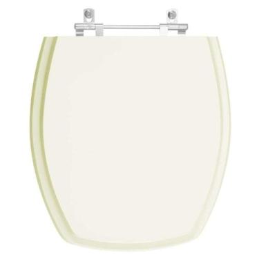 Imagem de Assento Sanitário Acrílico Thema Bege para vaso Incepa - Pontto Lavabo