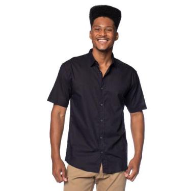 Imagem de Camisa Masculina Dixie Polo Preto, Preto, GG
