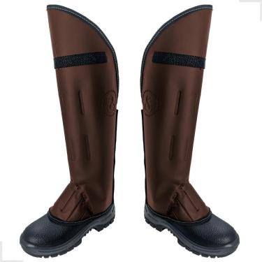 Imagem de Perneira Bidim Proteção Integrada Picada Cobra Tamanho M